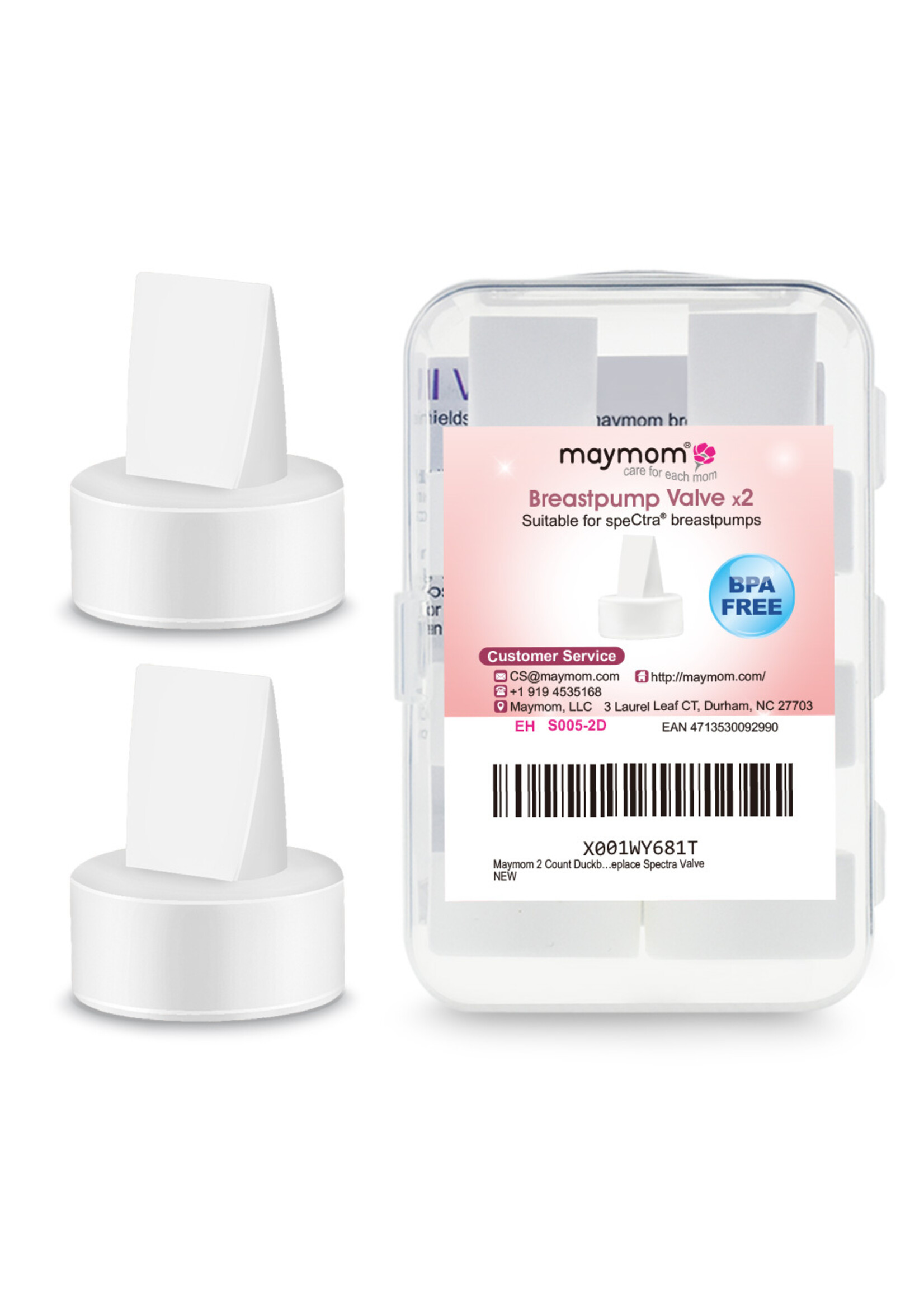 Maymom Valves de remplacement compatibles Spectra® qty2