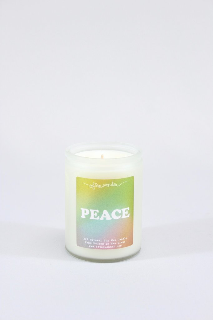 Often Wander Peace Element Candle