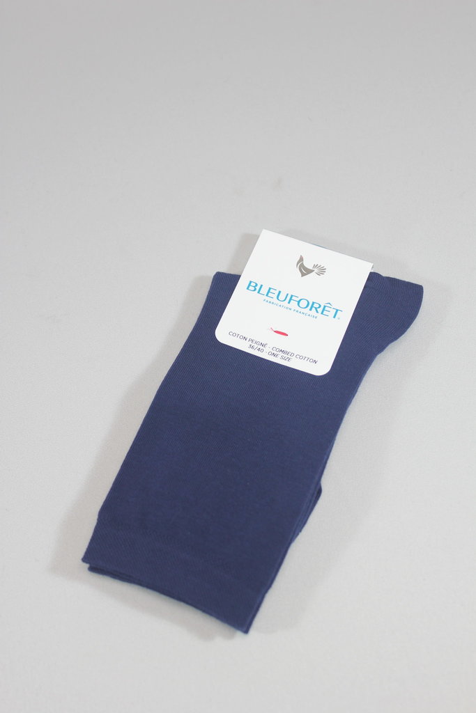 Bleuforet Solid Cotton Sock