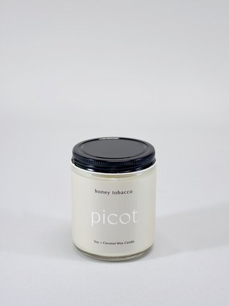 Picot Honey Tobacco Candle