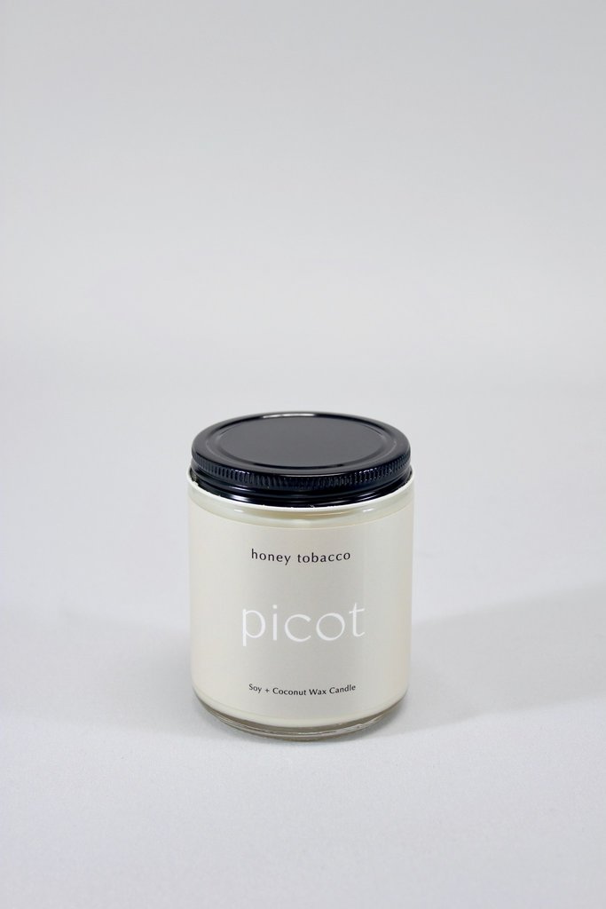 Picot Honey Tobacco Candle