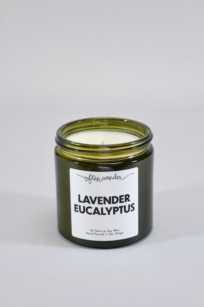 Often Wander Lavender & Eucalyptus Signature Candle