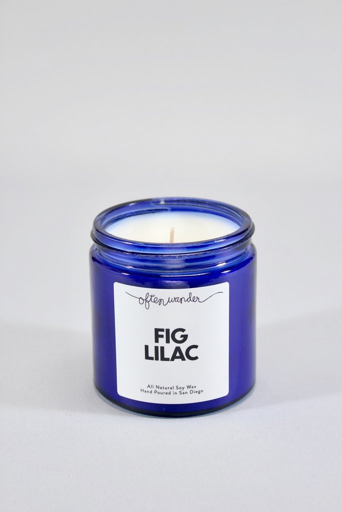 Often Wander Fig & Lilac Signature Candle