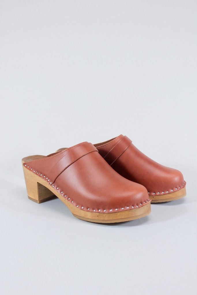 Troentorp Da Vinci Mid Wooden Clog - Footloose Shoes