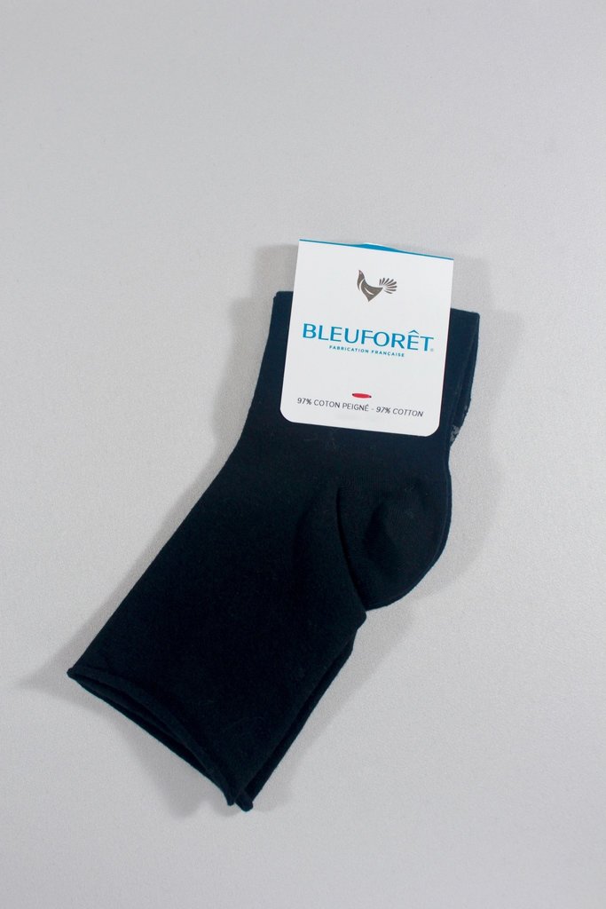 Bleuforet 6593 Solid Cotton Ankle Socks