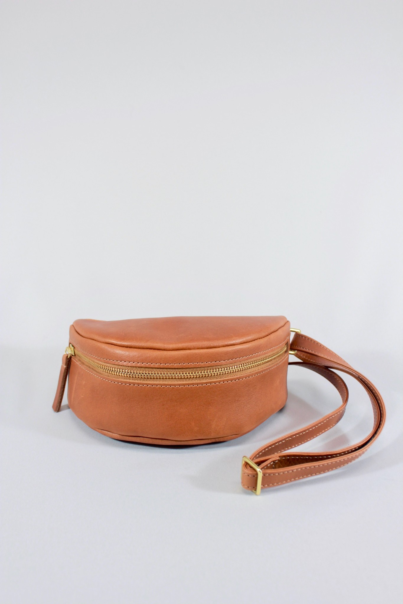 Primecut Bags Leather Bum Bag Cognac Footloose Shoes