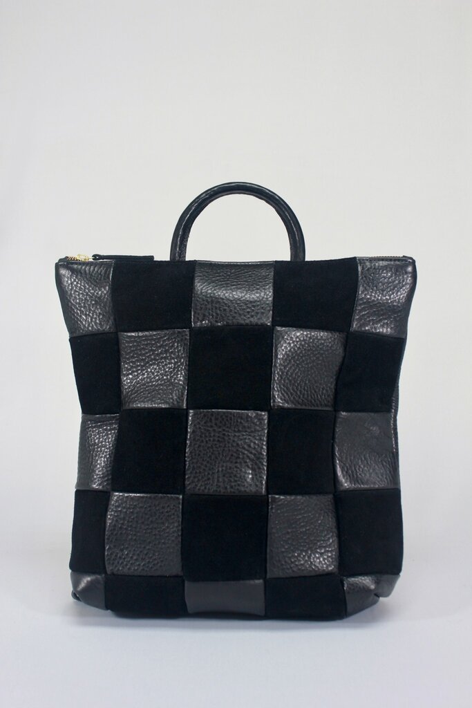 Primecut Patchwork Leather Backpack
