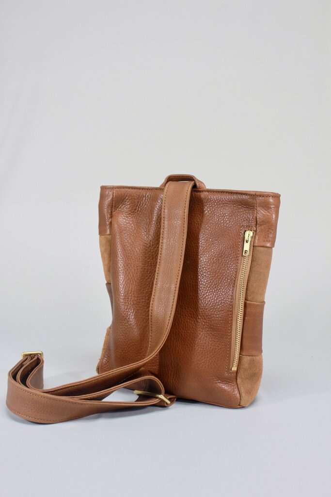 Primecut Patchwork Leather Sling Bag