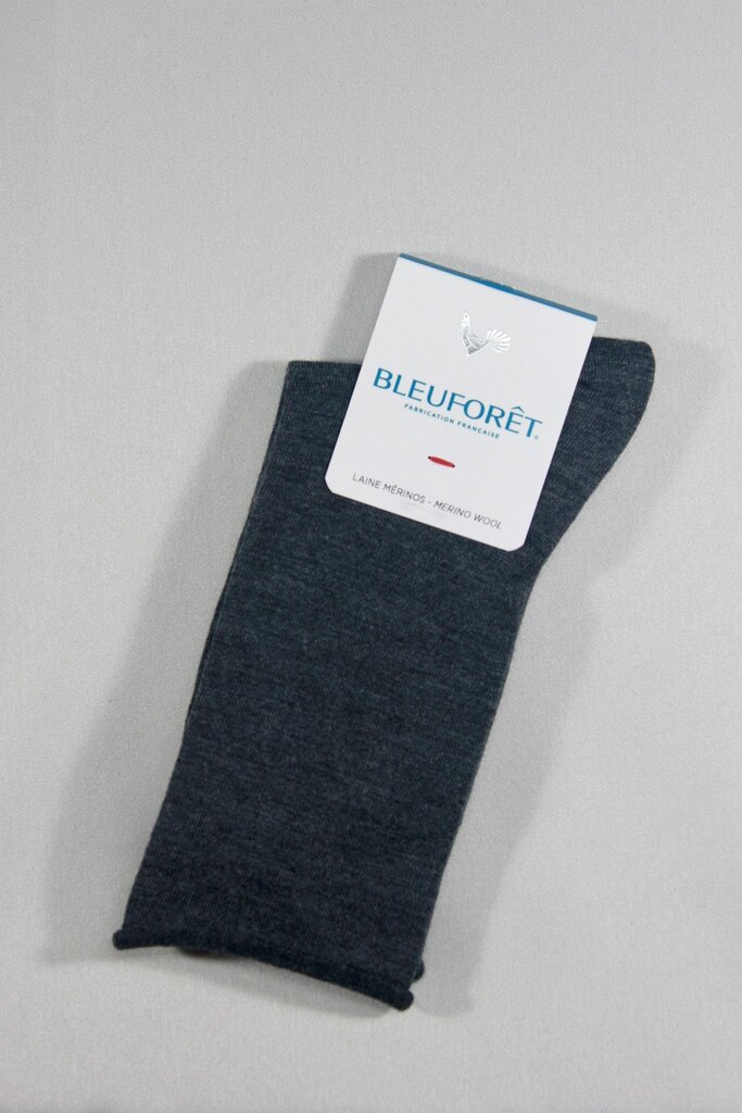 Bleuforet Fine Wool Solid Socks