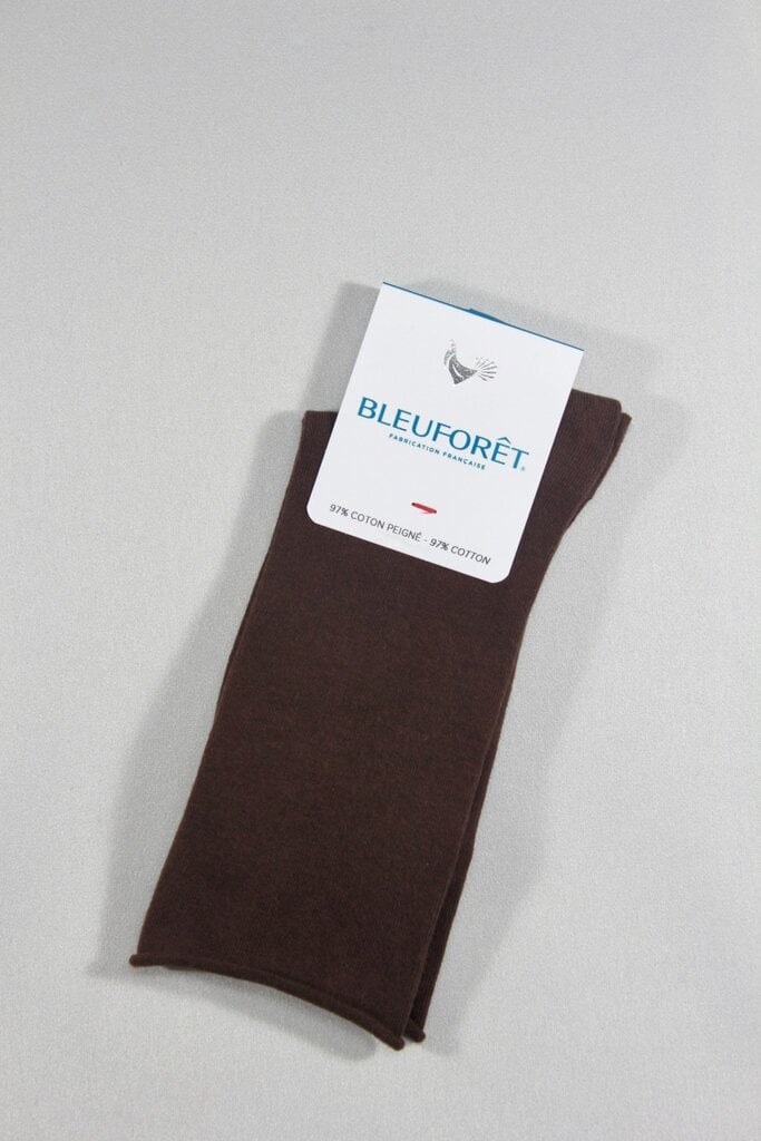 Bleuforet Solid Cotton Socks