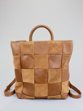 Playground Shearling Patchwork Hobo - Etsy UK