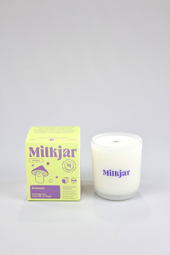 Milk Jar Candle Co. Bohemia Candle