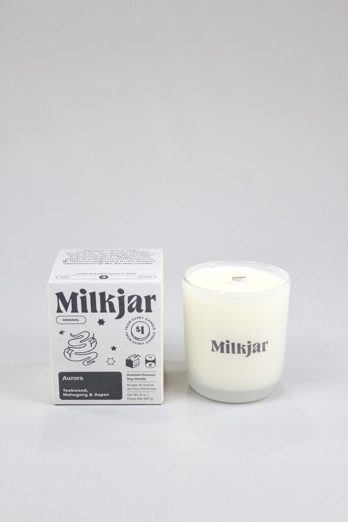 Milk Jar Candle Co. Aurora Candle