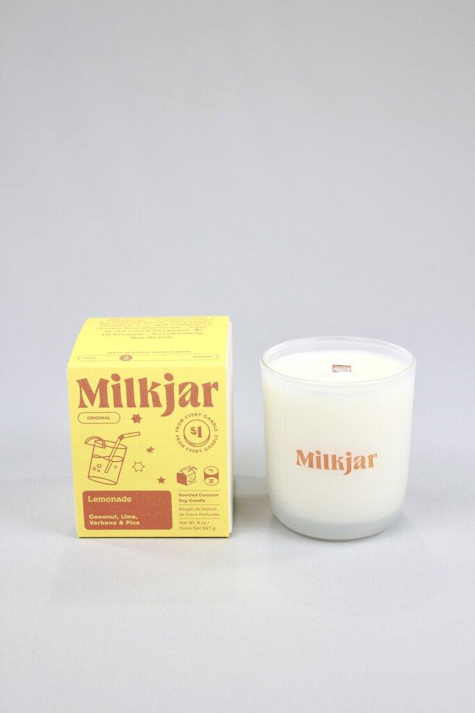Milk Jar Candle Co. Lemonade Candle