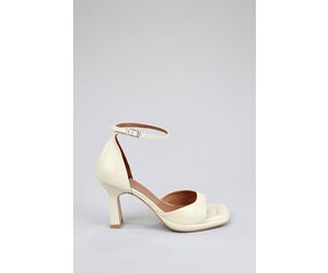 Angel Alarcon - Peiron 24087 Heeled Sandal - Off White