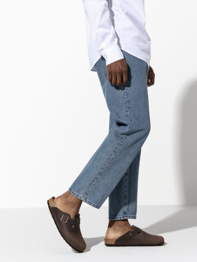 Boston soft footbed oiled leather outlet