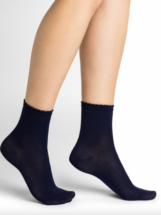Bleuforet Cotton Rickrack Socks