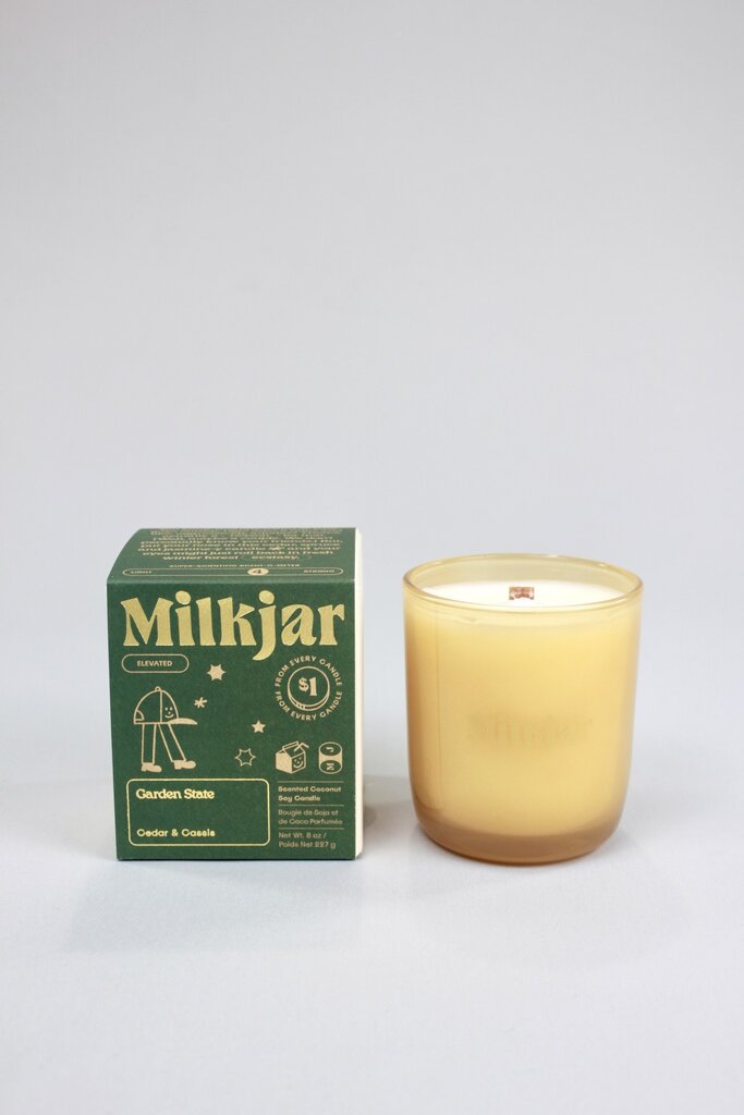Milk Jar Candle Co. Garden State Candle