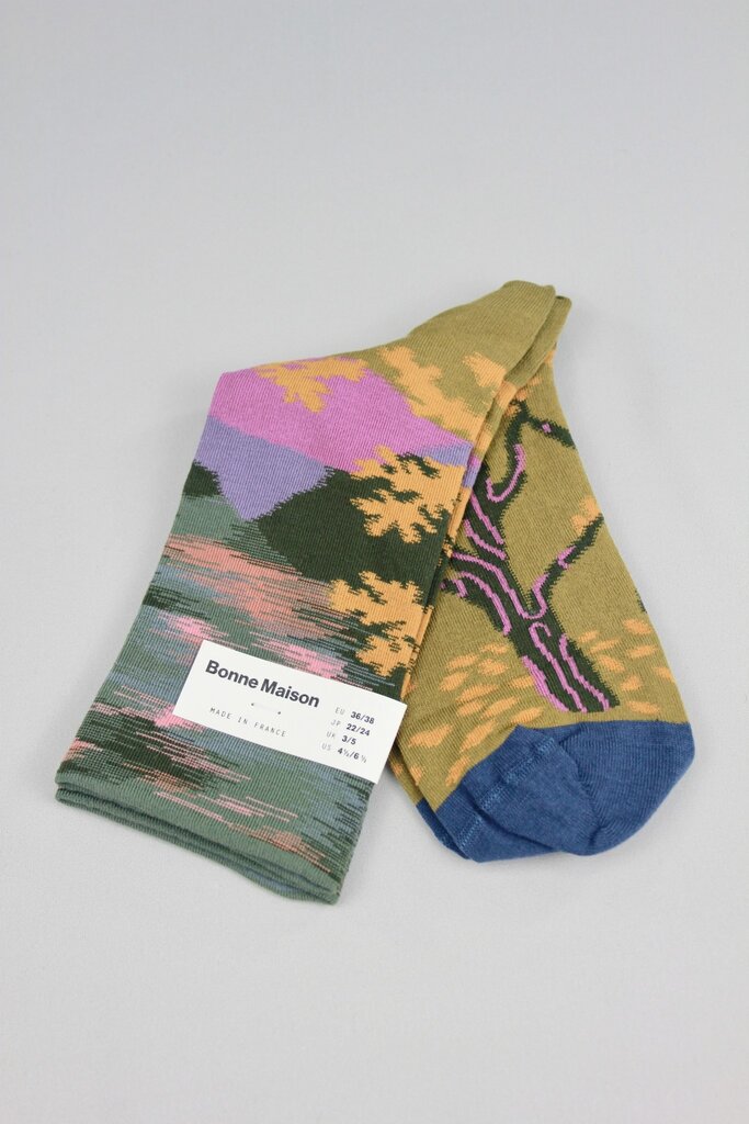 Bonne Maison Landscape Sock