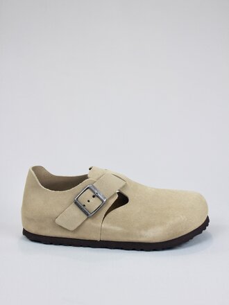 Birkenstock - London Shoe - Black Suede - Narrow Width