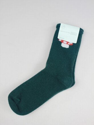 Hansel from Basel Red Cap Cashmere Crew