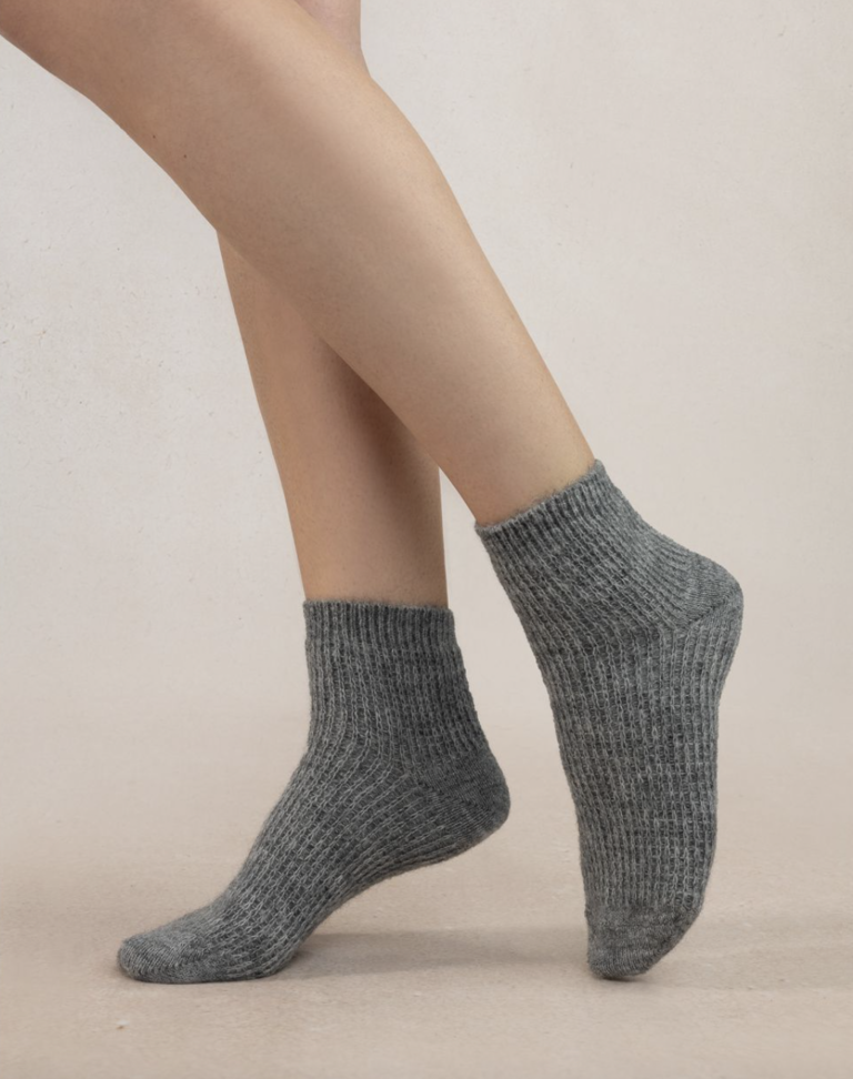 Bleuforet Alpaca Wool Ankle Sock
