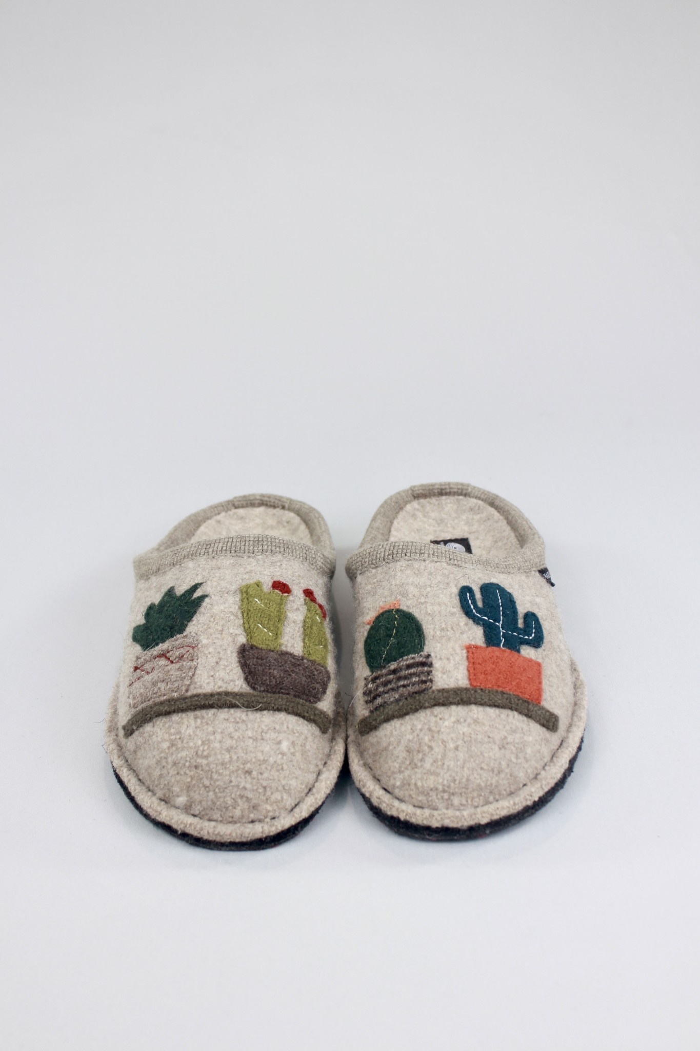Haflinger Cactus Slipper Natural Footloose Shoes