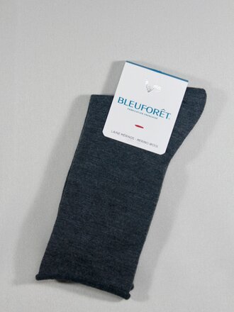 Bleuforet Fine Wool Solid Sock