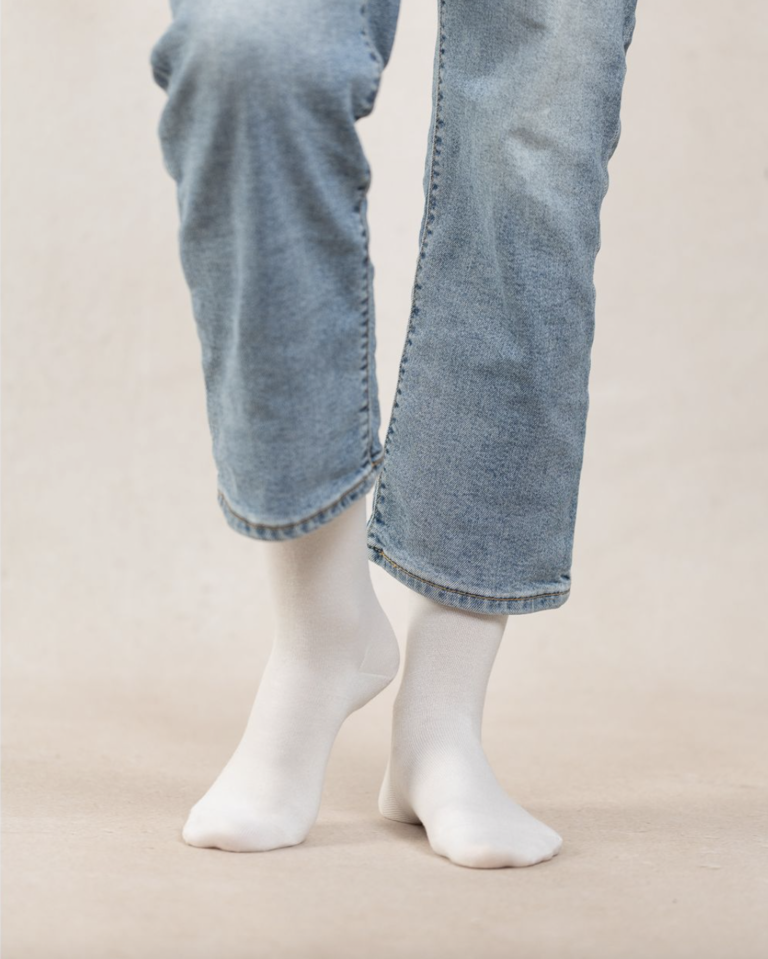 Bleuforet Wool & Silk Jersey Sock