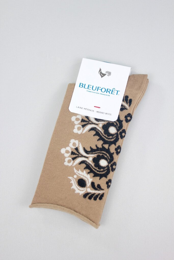Bleuforet Folk Fine Wool Sock
