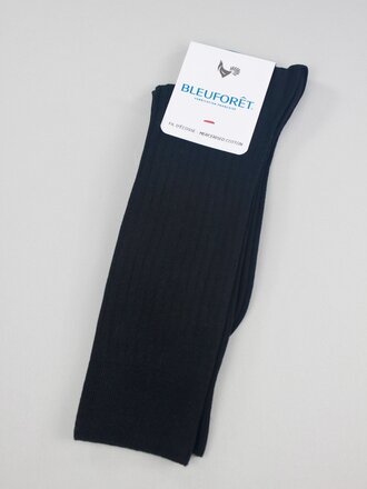 Bleuforet Ribbed Cotton Calf Sock