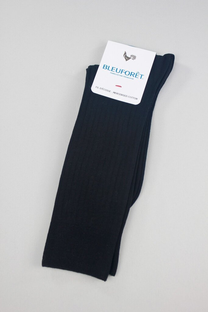 Bleuforet Ribbed Cotton Calf Sock