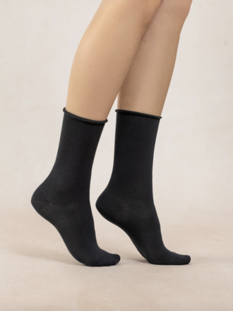 Bleuforet Solid Cotton Sock