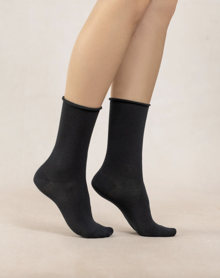 Bleuforet Solid Cotton Sock