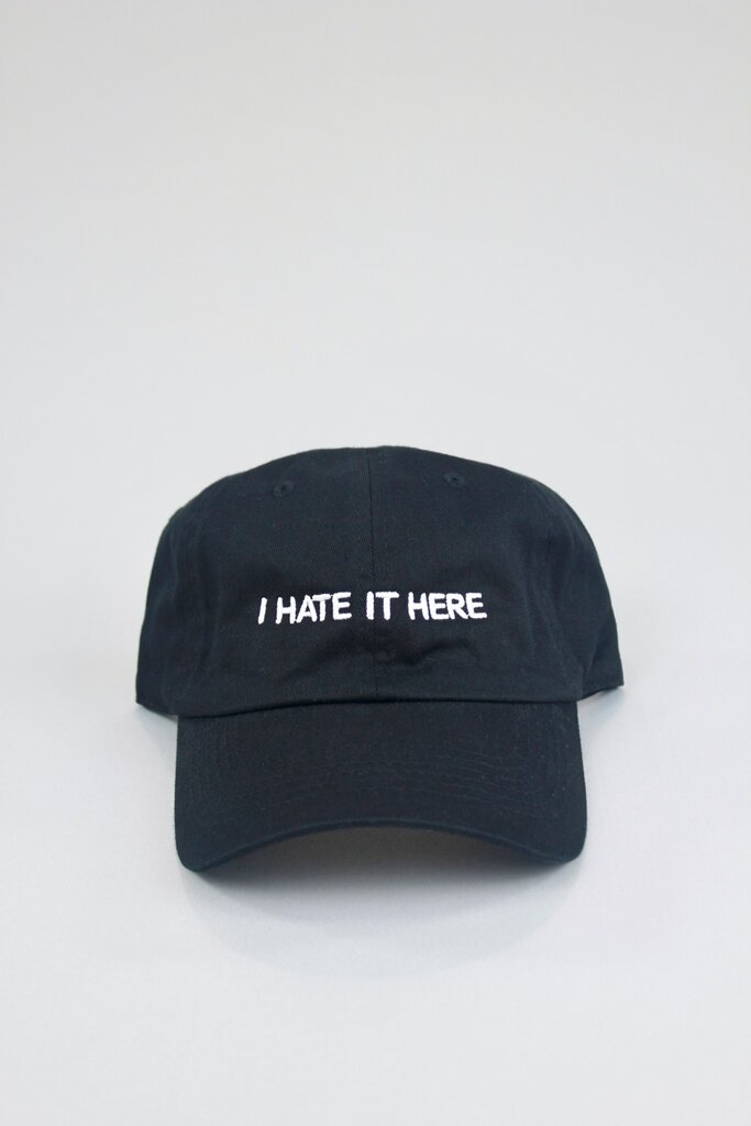 Intentionally Blank I Hate It Here Dad Cap