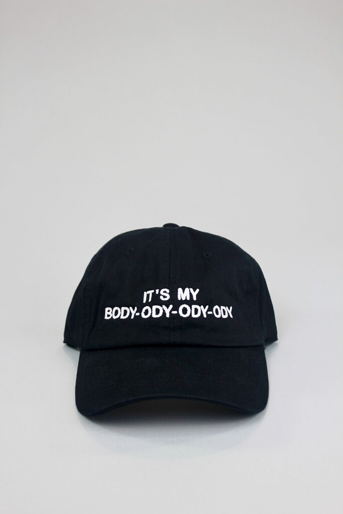 Intentionally Blank It's My Body Dad Cap
