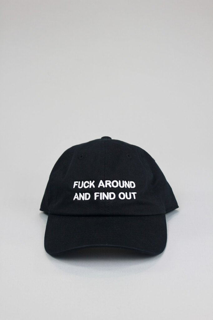 Intentionally Blank Fuck Around And Find Out Dad Cap