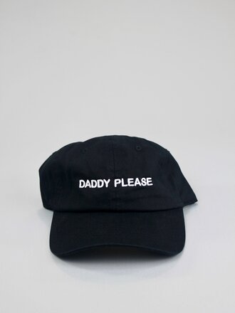 Intentionally Blank Daddy Please Dad Cap