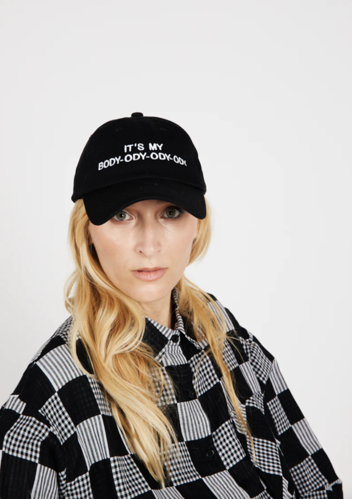 Intentionally Blank It's My Body Dad Cap