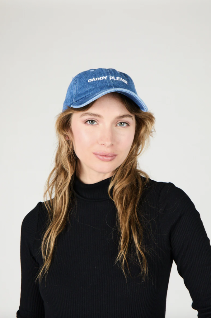 Intentionally Blank Daddy Please Dad Cap