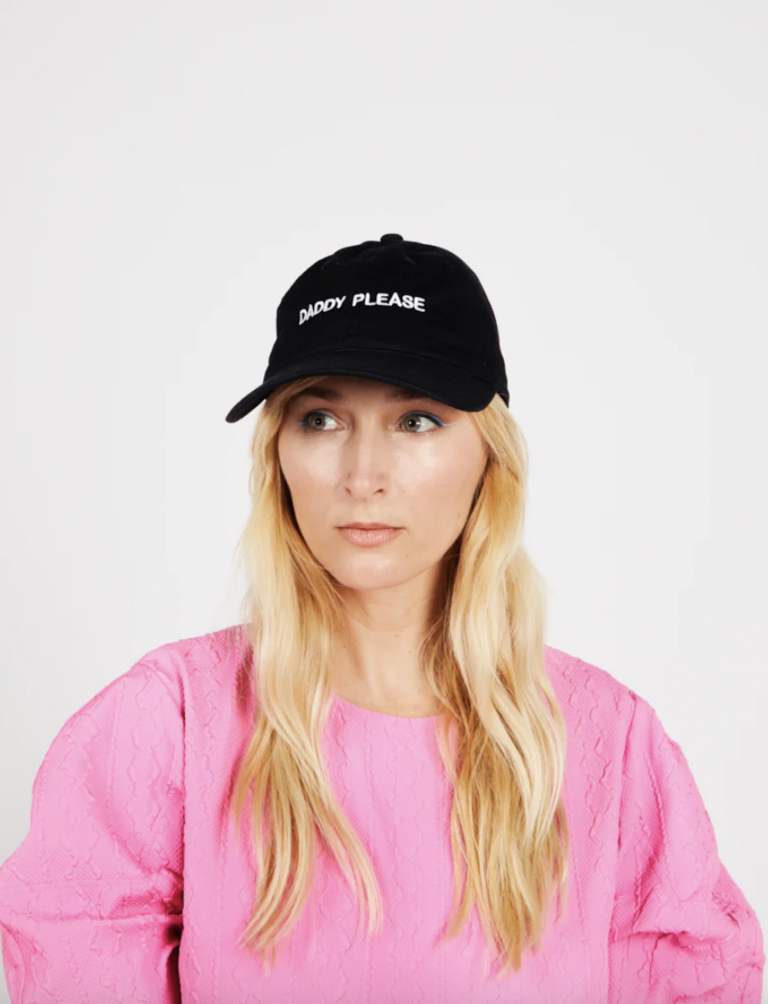 Intentionally Blank Daddy Please Dad Cap