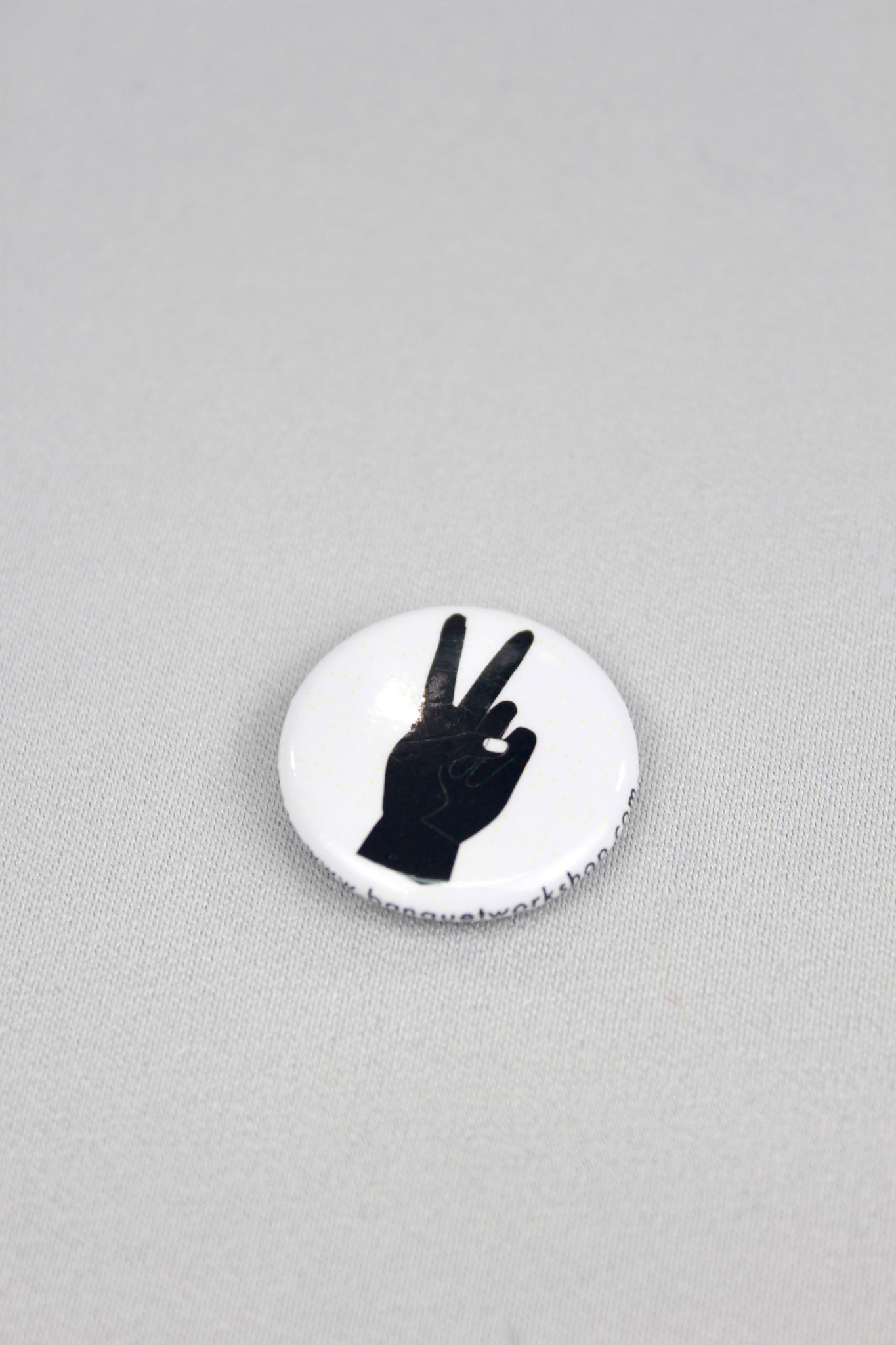 Banquet Workshop - Peace Hand Pin - Footloose Shoes