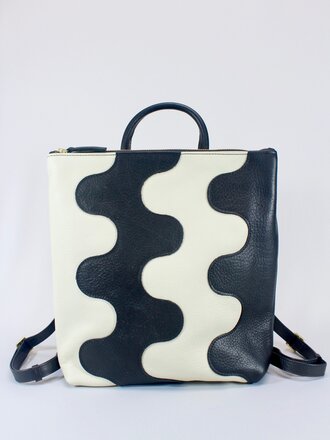 Primecut Patchwork Leather Backpack