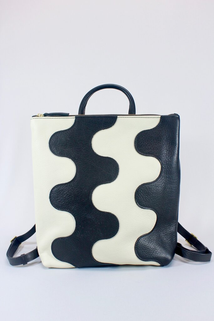 Primecut Patchwork Leather Backpack
