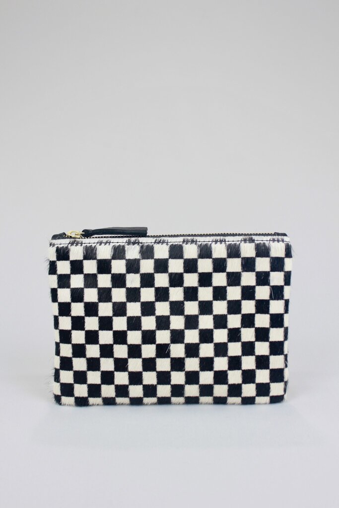 Primecut Cowhide Zipper Pouch