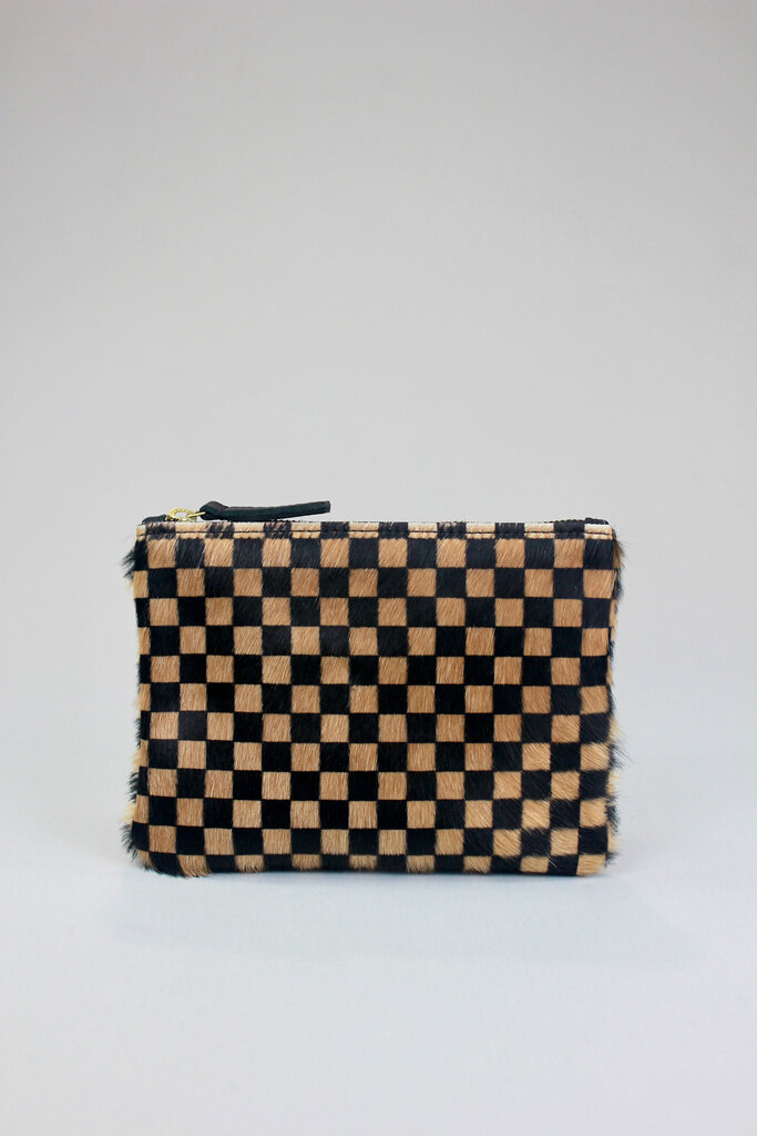 Primecut Cowhide Zipper Pouch
