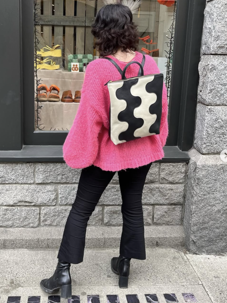 Primecut Patchwork Leather Backpack