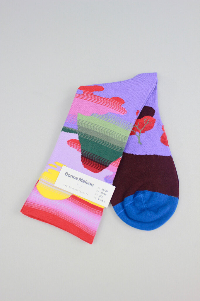 Bonne Maison Landscape Sock