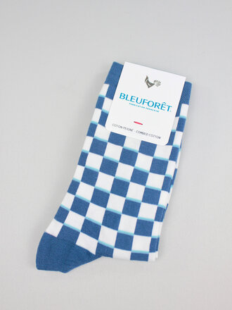 Bleuforet Checker Cotton Sock