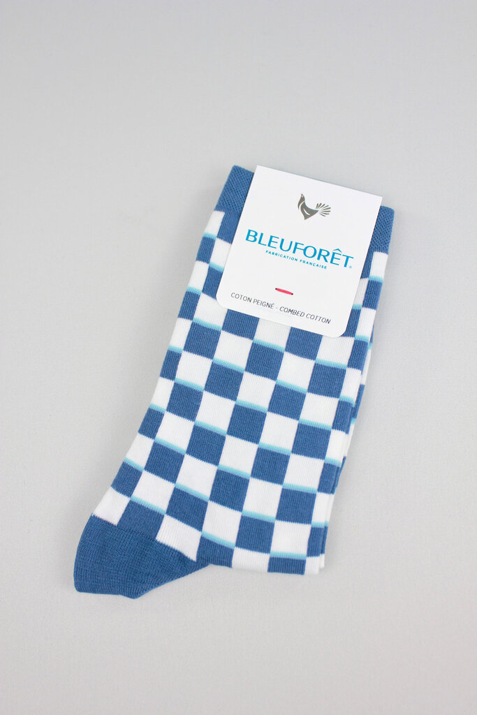 Bleuforet Checker Cotton Sock